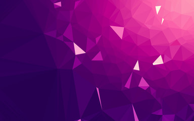 Abstract low poly background, geometry triangle