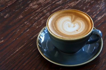 Heart Shaped Latte Art