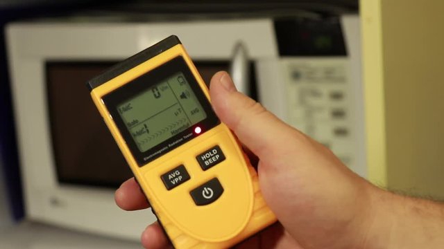 Electromagnetic Radiation Measurements Of Microwave