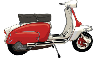 vintage scooter © Bhanupong
