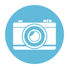 camera photographic isolated icon vector illustration design