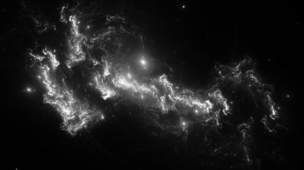 Obraz premium Abstract fractal illustration looks like galaxies