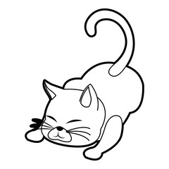 cat house pet icon image vector illustration design 