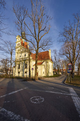 Fototapeta na wymiar Evangelical Lutheran Church of the Savior in Sopot, Poland
