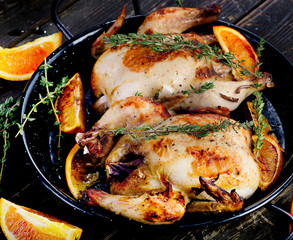 Two chicken