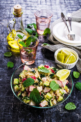 Salad of quinoa