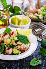 Salad of quinoa
