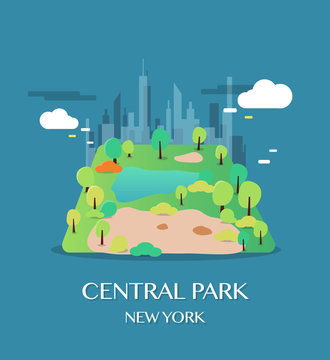 New york landmark Central Park