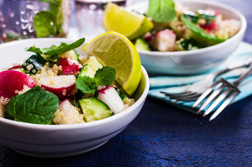 Salad of quinoa