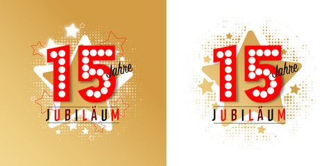 Jubiläum 15 Jahre