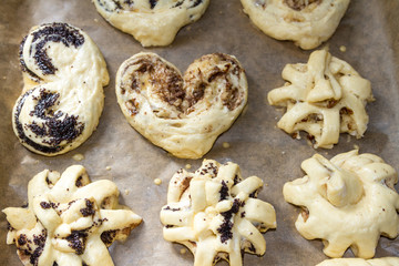 Homemade pastries for Easter