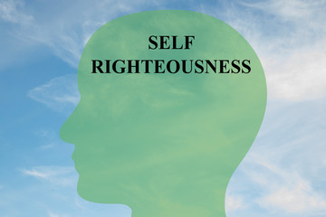 Self-Righteousness concept