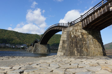 Fototapeta premium 山口県の錦帯橋