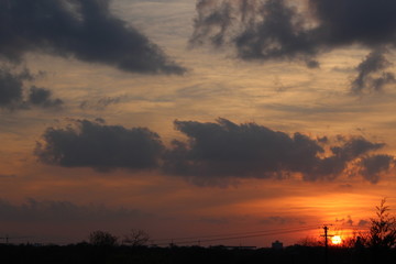 Obraz premium sunset