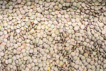 Lentils abstract background
