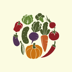Vegetable Icon Set