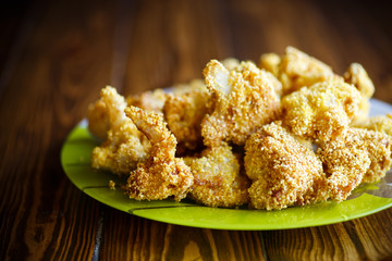 cauliflower baked in batter