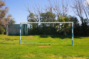 Soccer Goal with field