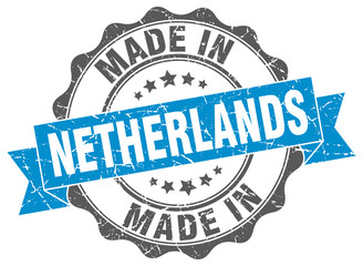 Obraz premium made in Netherlands round seal
