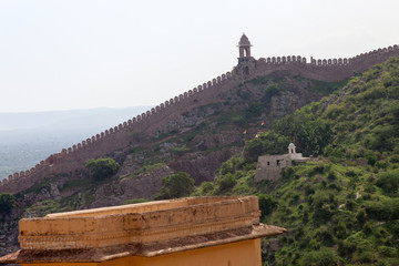 Fototapeta na wymiar amber fort, Rajasthan, India