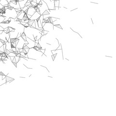 Graphic background molecule and communication.