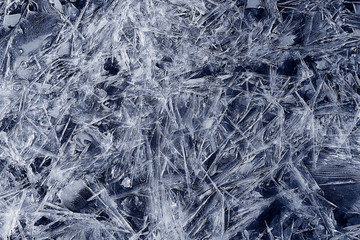 transparent ice background