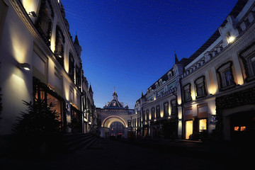 Fototapeta na wymiar night cityscape Russia