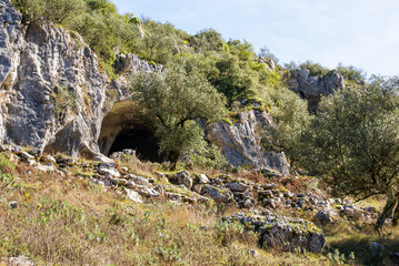 Fototapeta premium Buracas do Casmilo, Coimbra, Portugal