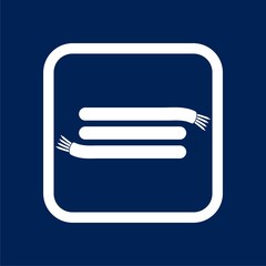 Simple Electric cable icon