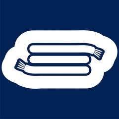 Simple Electric cable icon