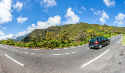 route des Plaines, île de la Réunion 