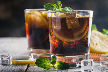 Fresh made Cuba Libre