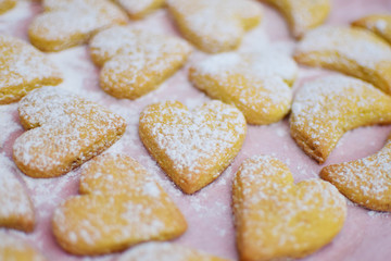 baked homemade cookies