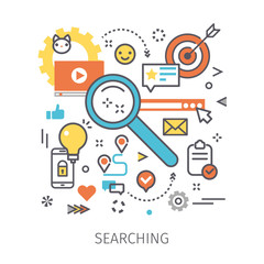 Concept of searching.