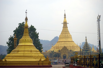 Stupas in pagoda