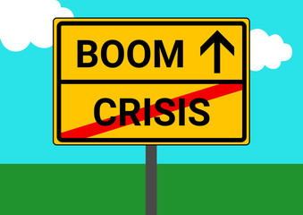 crisis; boom