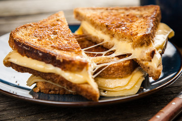 Grilled cheese sandwich - 144827608
