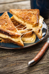 Grilled cheese sandwich