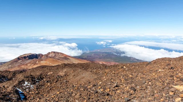 El Teide, Tenerife (time lapse 4k UHD)