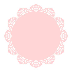 ユリとスズランのフレーム