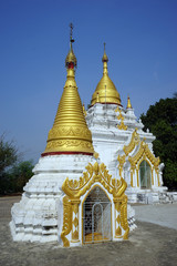 Fototapeta premium Stupas on the hill
