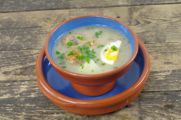 appetizing sour soup