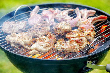 Grillen im Garten