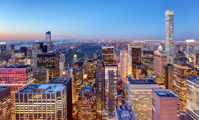 Fototapeta premium Panoramę Nowego Jorku, USA