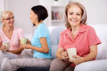 Ladies having a good time