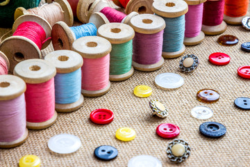 threads and buttons
