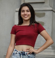 Confident Teen Girl