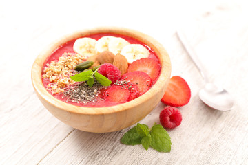 strawberry smoothie
