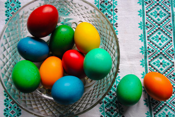 Colorful eggs