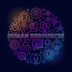 HR bright illustration